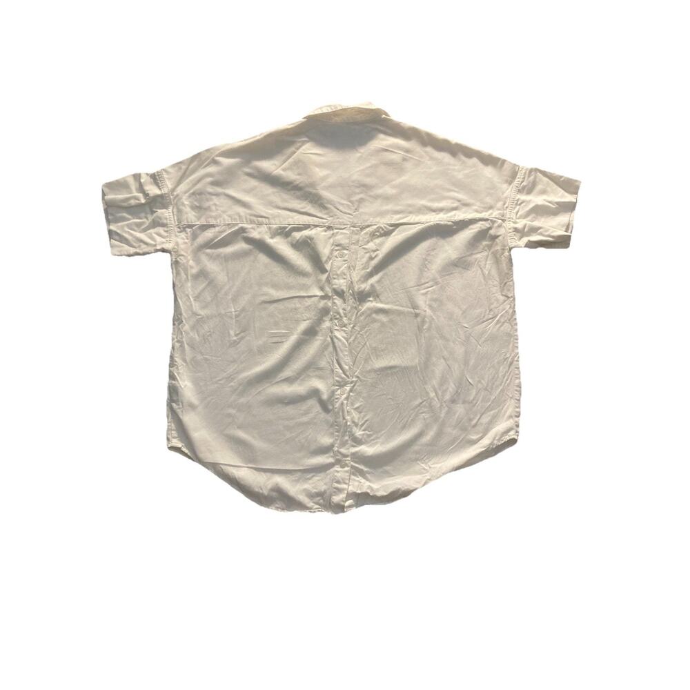 Madewell Women’s XS Collared White Courier Button Back Shirt - Picture 4 of 6